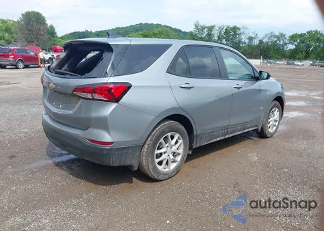 2024 Chevrolet Equinox Fwd Ls из США, поврежденный, VIN 3GNAXHEG2RL328869